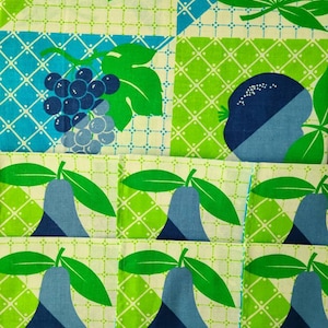 Traveling Around the World: Provence Provenza, NEW Old Stock Vintage Set, Rectangular 51 x 71 Printed Cotton Tablecloth & 6 Napkins