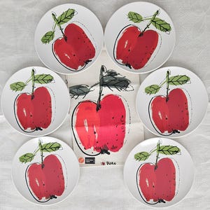 Apple - mokasa Vintage Mikasa Glass Crystal Textured Apple Shaped Frosted