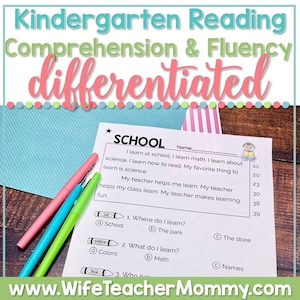 Kindergarten Homeschool Curriculum for Reading Comprehension ...