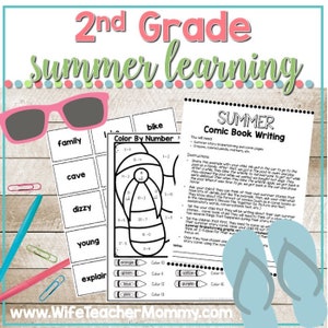 2nd Grade Summer Review Packet for Summer Learning