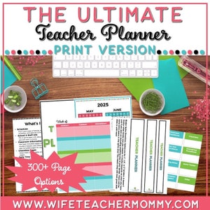 The Ultimate Teacher Planner (Print Version)