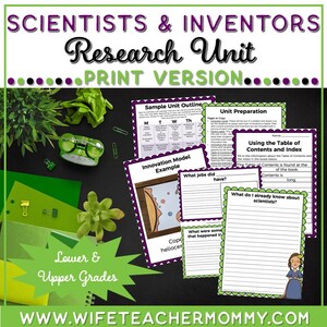 Lower and Upper Grades Social Studies Research Unit Bundle (print ...