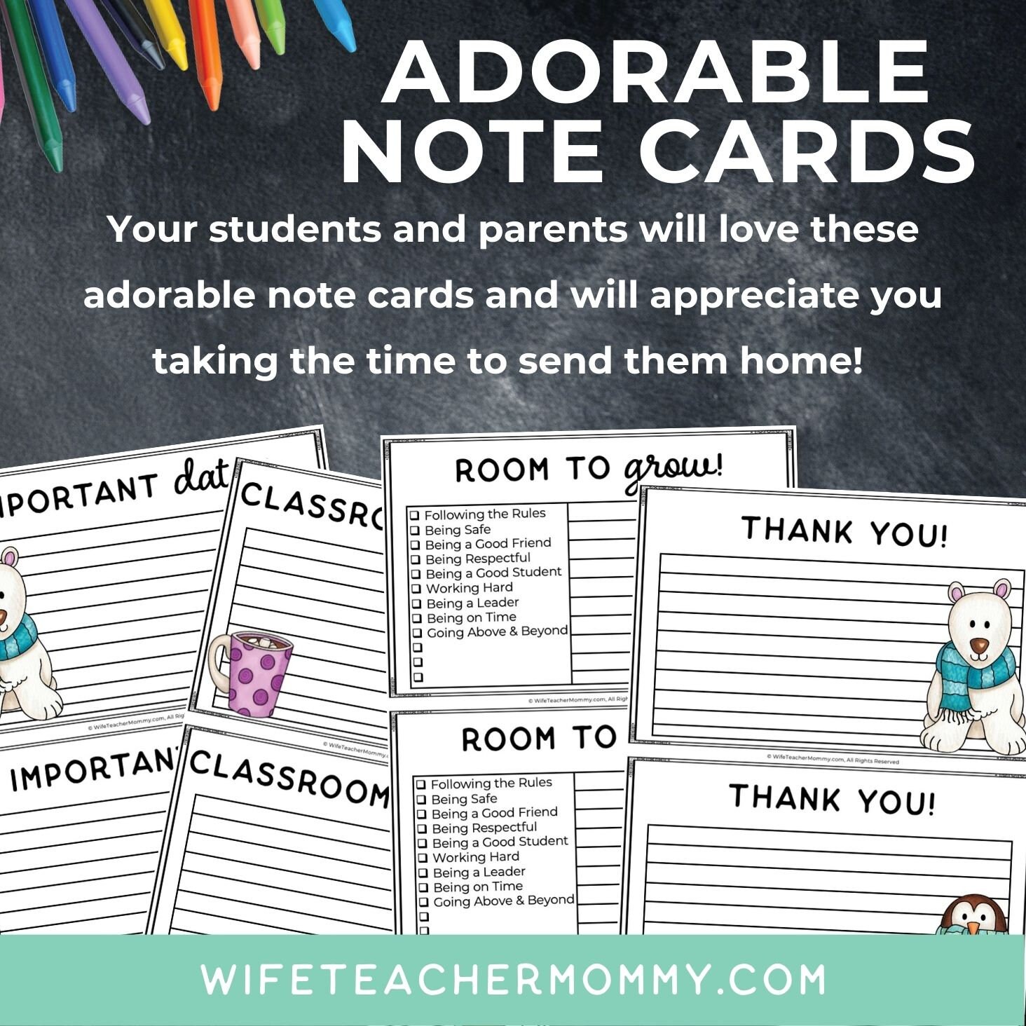 January-Themed Teacher Essentials Bundle - Printable & Editable - Wife  Teacher Mommy