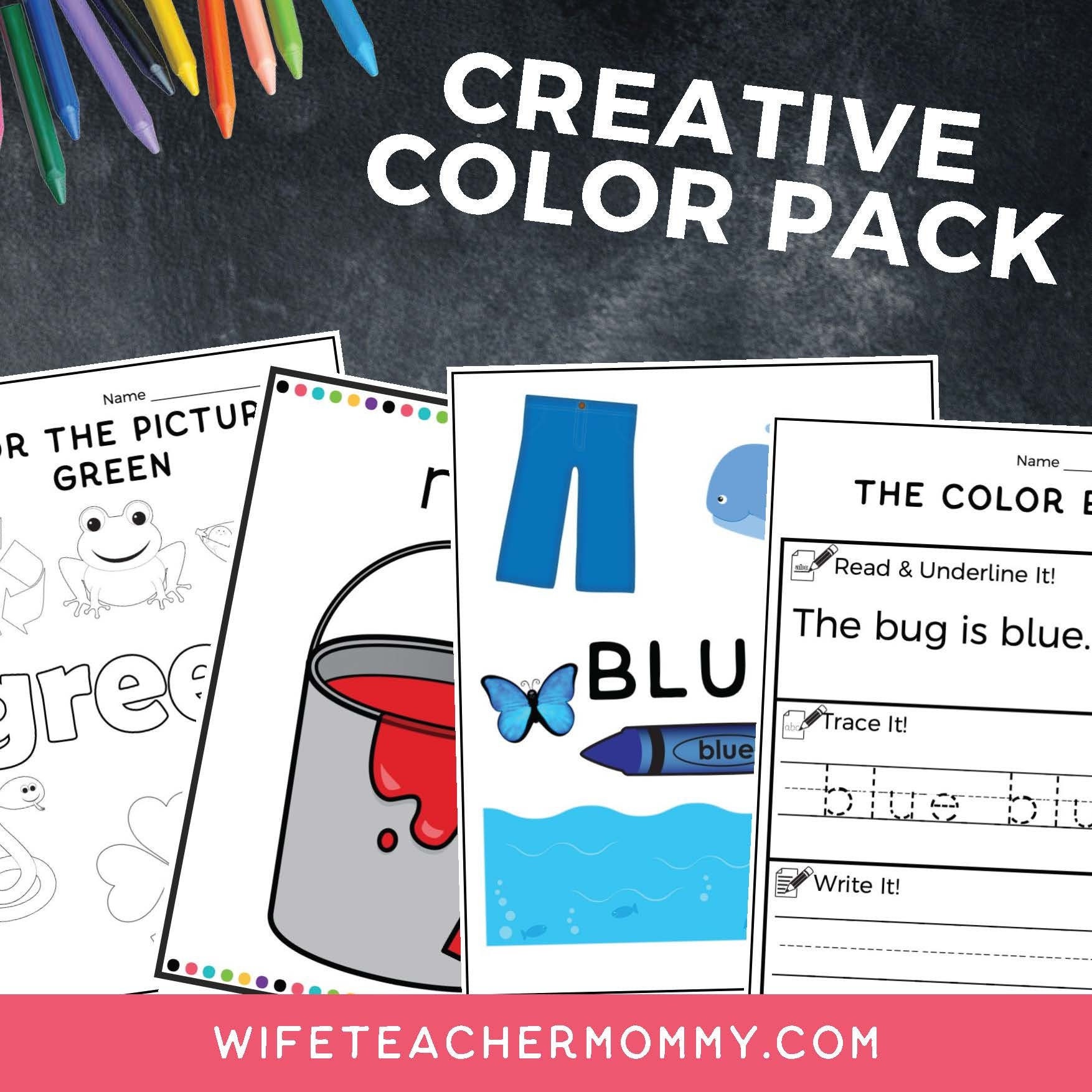 Creative Color Pack for Lower Grades - Etsy