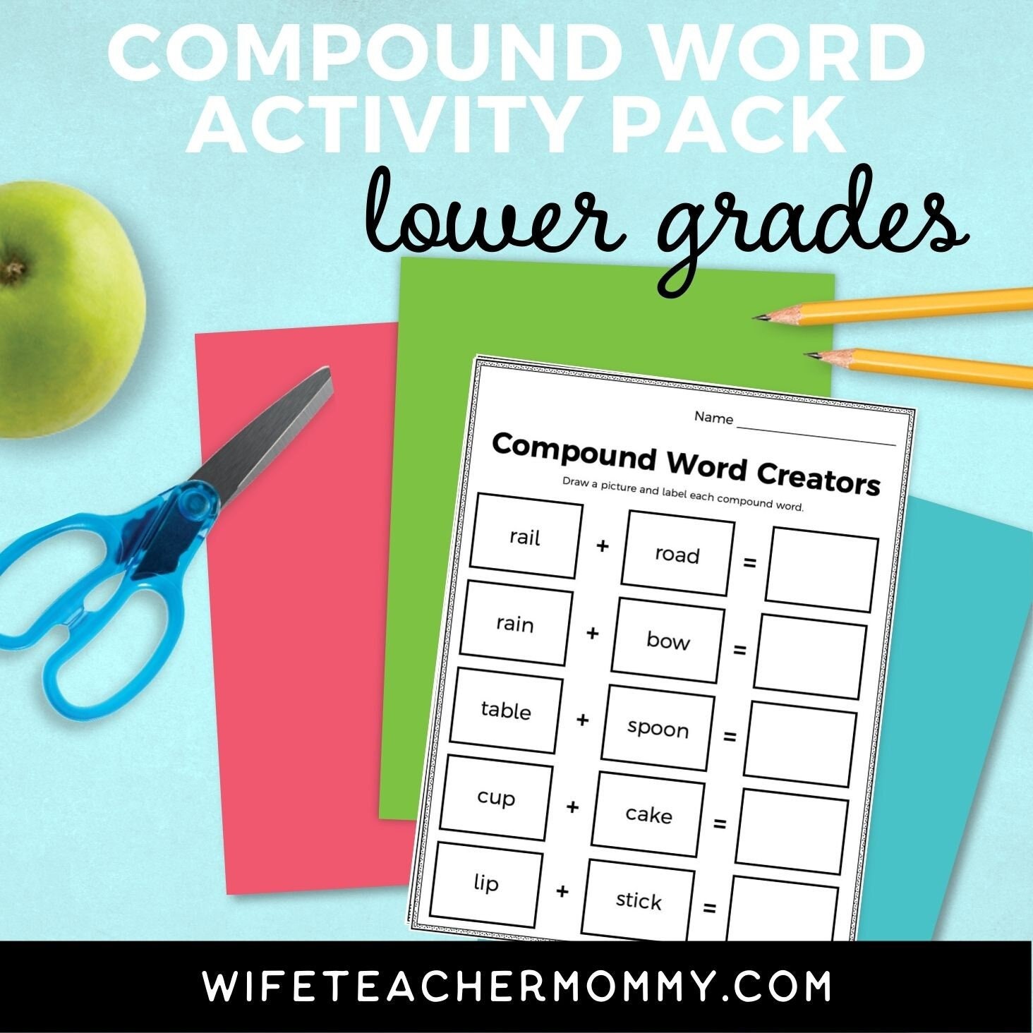 Compound Words for Lower Grades | Lesson Plans, Activities ...