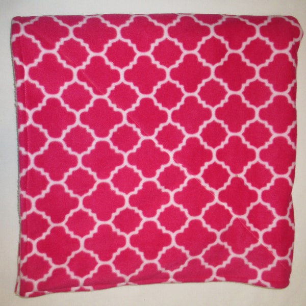 Hot Pink Blanket Etsy