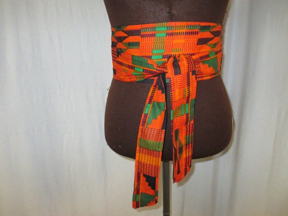 Obi Belt african Print Etsy obi-belt-african-print-etsy