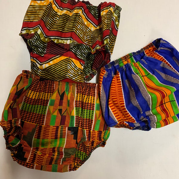 Baby Bloomers African Print