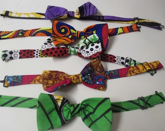 Bow Tie African Print