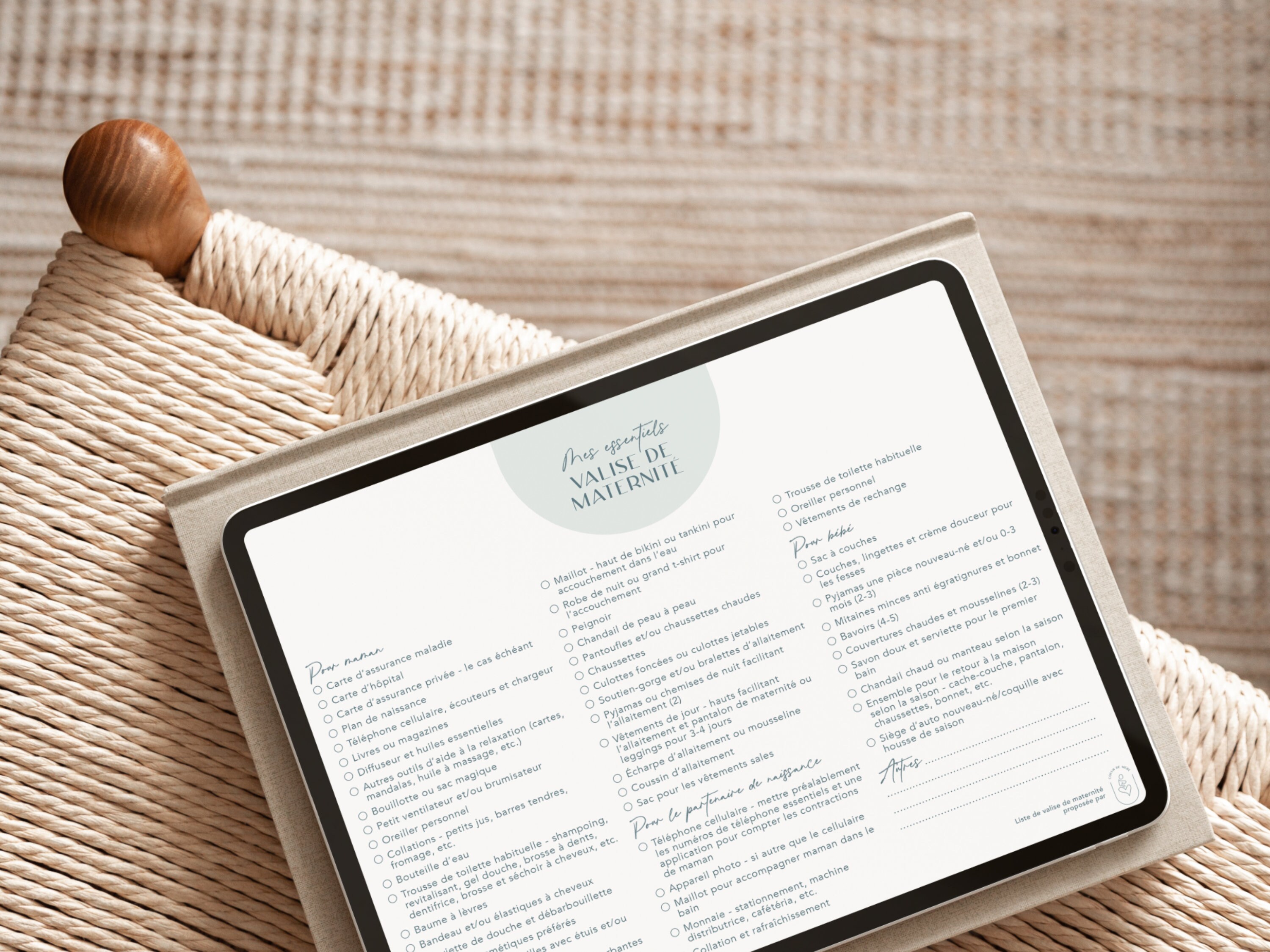 Hospital Bag Checklist Maternity Suitcase List to Download PDF