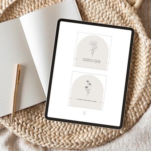 Cartes d'affirmations positives | Affirmations positives | Nouvelle maman | Post-partum |  Post-natal | Maternité | Bien-être | Numérique