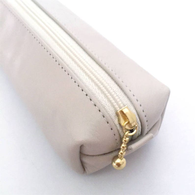 Kimono Brocade Leather pen case with Japanese Traditional pattern