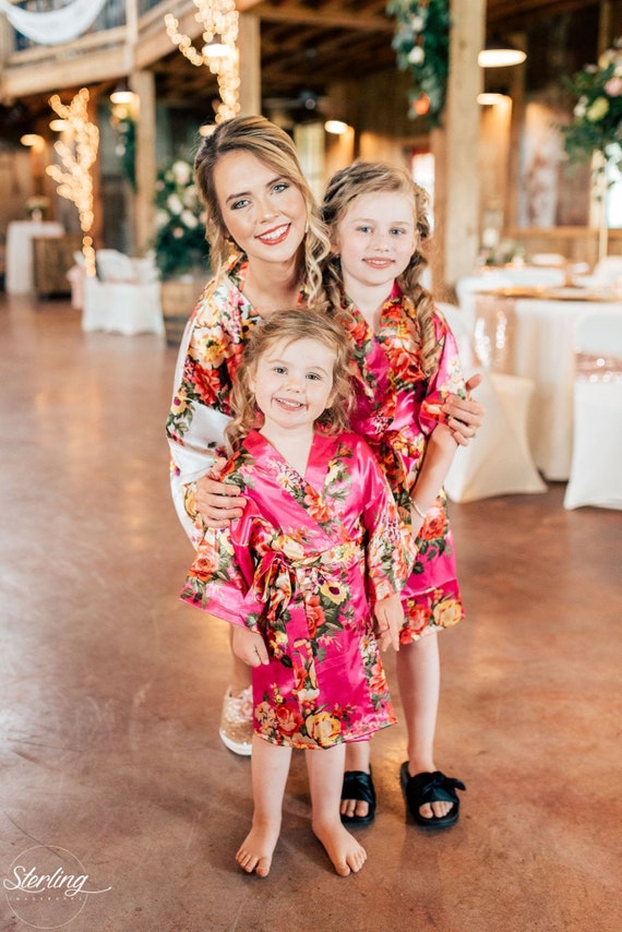 flower girl robe