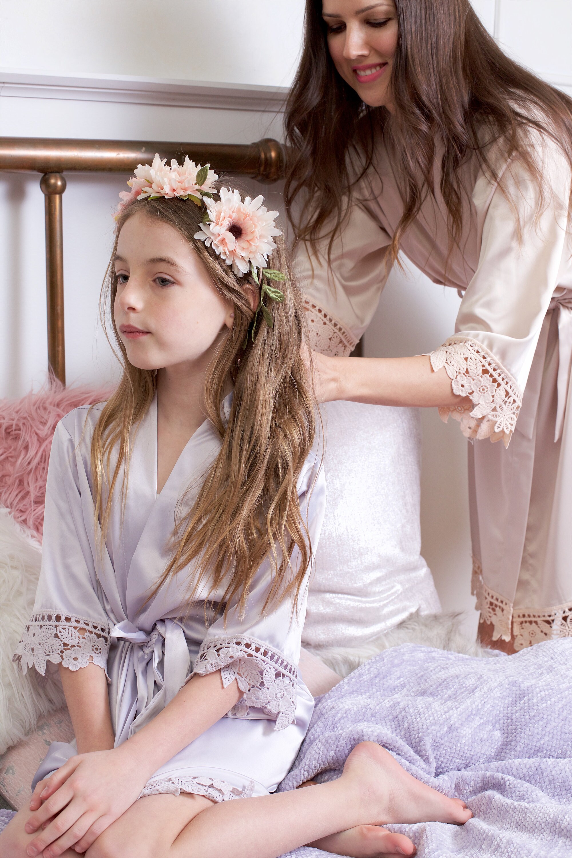 junior bridesmaid robe