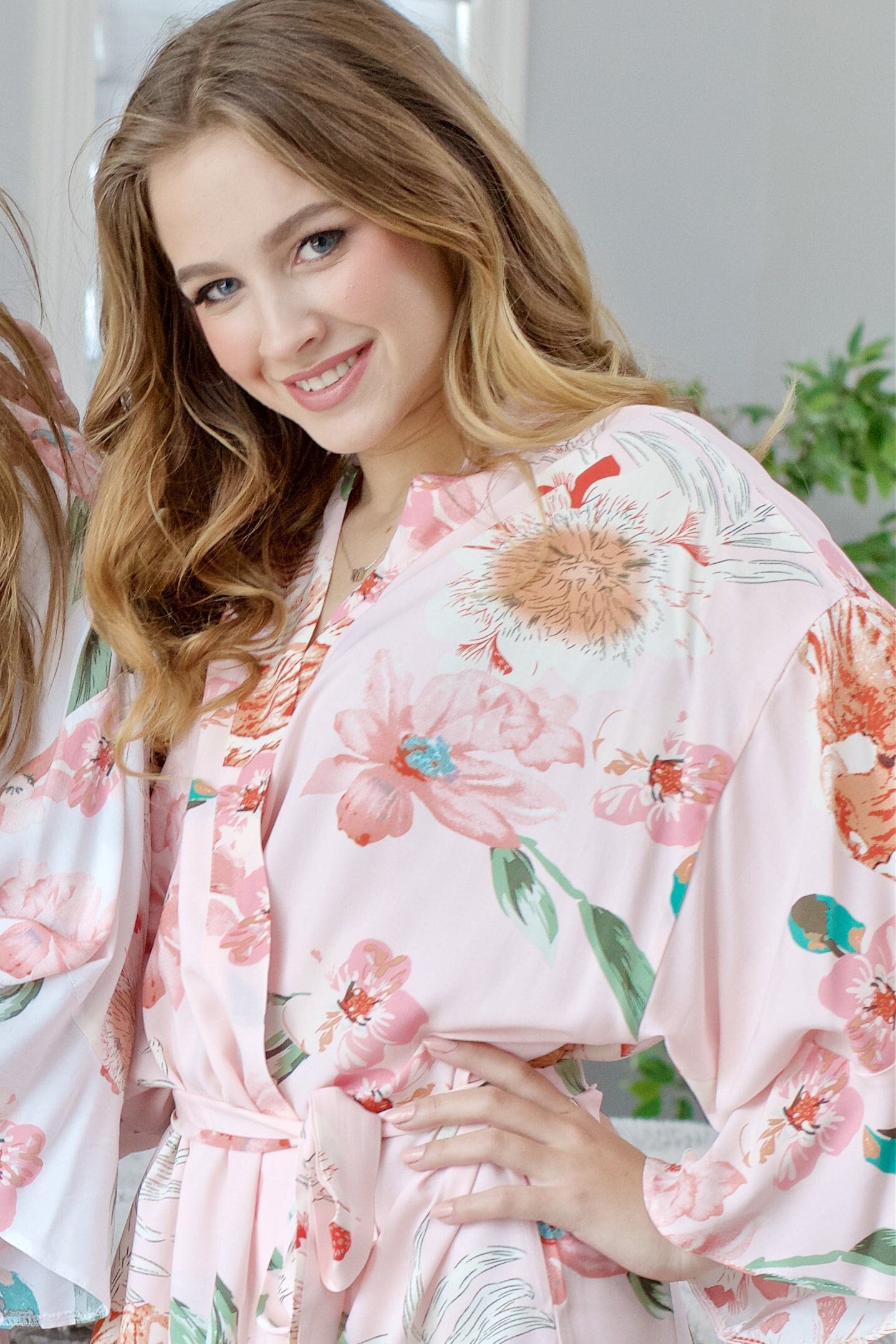 Blush Cotton Robe Etsy