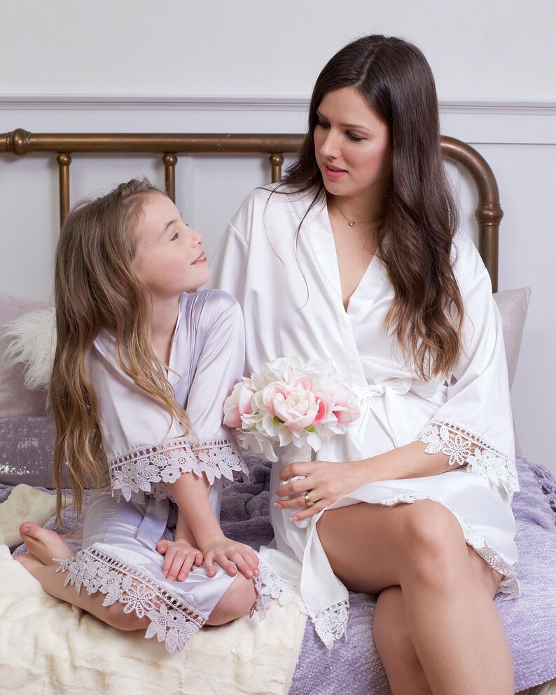 Robes Set of 7 Bridesmaid Gift Wedding Favor Bridesmaid Etsy