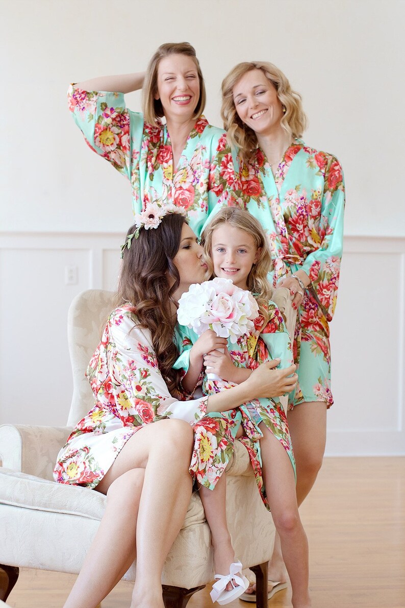 Set of 8 Bridesmaid Robes Bridesmaid Gift Robes for Etsy