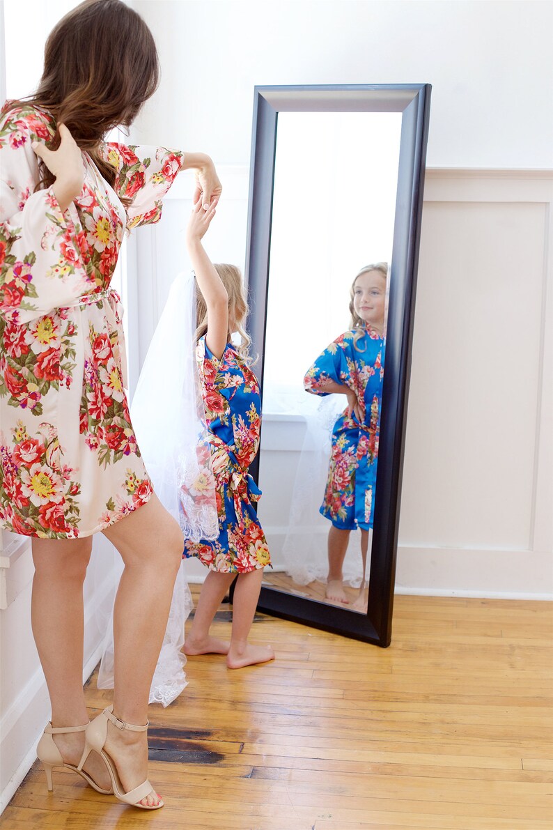 Set of 5 Bridesmaid Robes Bridesmaid Gift Robes for Etsy