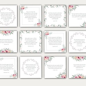 Inspiring Printable Scripture Cards on God's Love for Your Daily ...