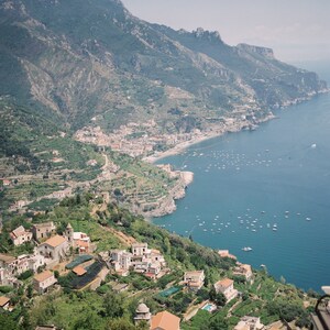 Ravello, Amalfi Coast View Film Photograph