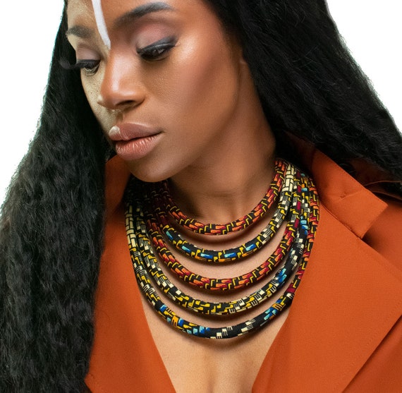 African bib necklace deals