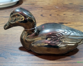 Handcrafted Ceramic Duck Figurine Art Sculptures