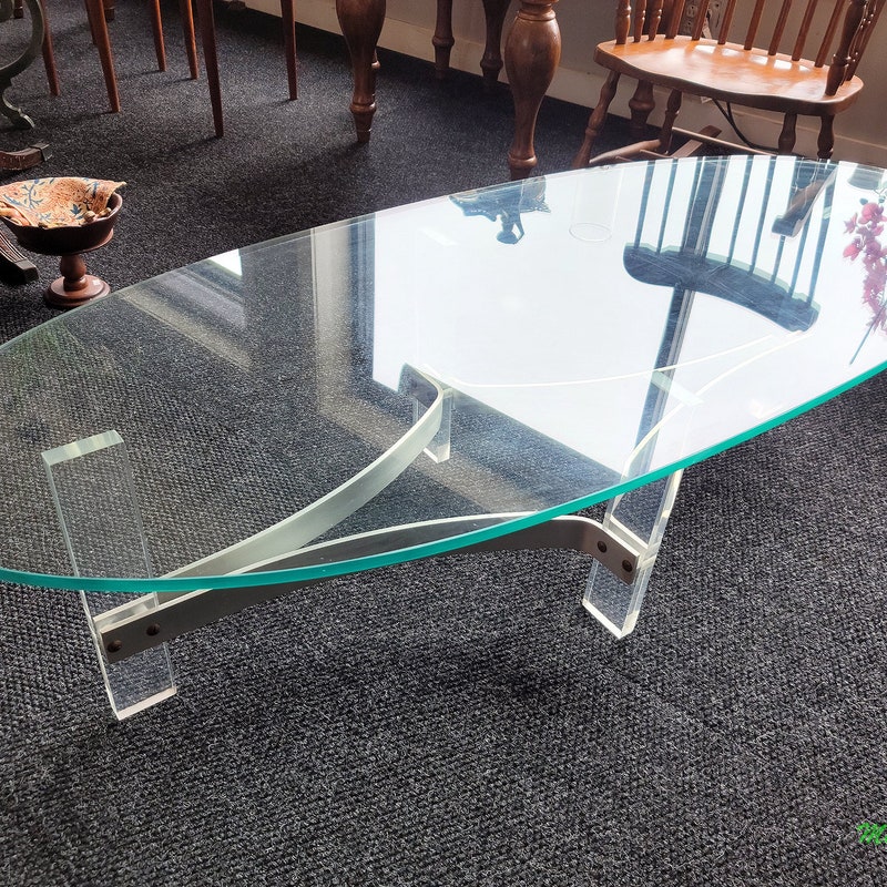 Lucite Coffee Table - Etsy