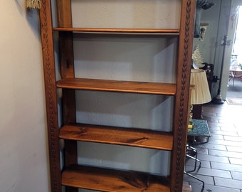 NOT FREE Shipping! See item description for details.* Habersham Open Bookcase Cabinet Wall Shelf