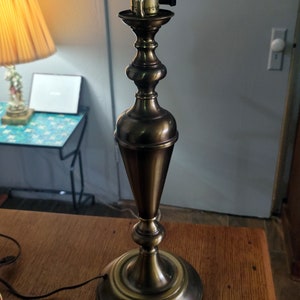 Vintage Brass Table Lamp