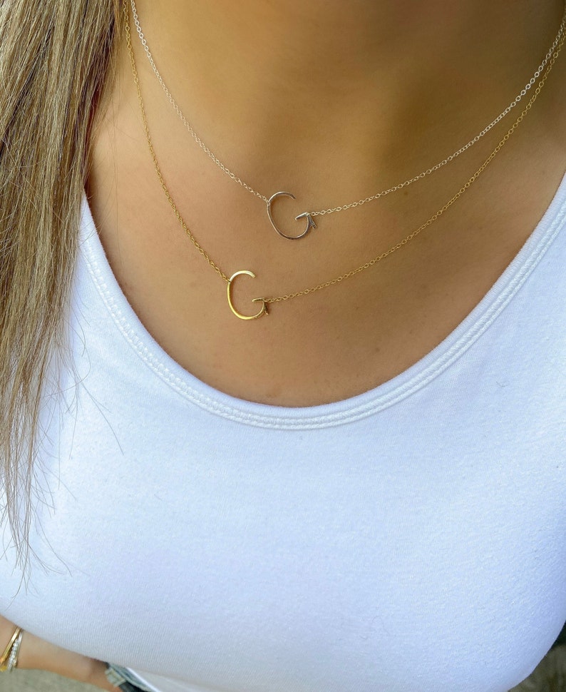 Letter G Multi Necklace