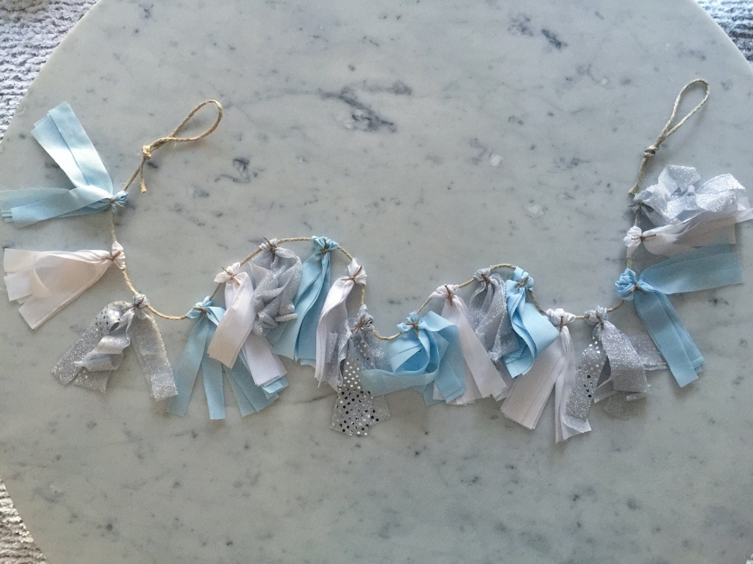 5 Inch Fabric Tassel Garland Handmade Party Decor Customised