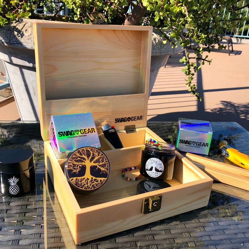 toy box with lock and key