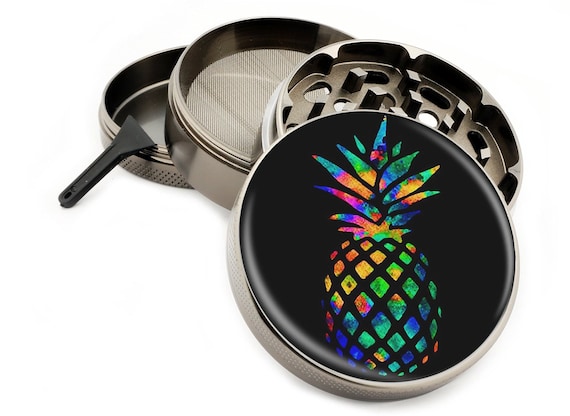 Tree of Life Tree of Life Etched Titanium Grinder Gift Box 4 Piece with Pollen Catcher Original Art 2.5 63mm