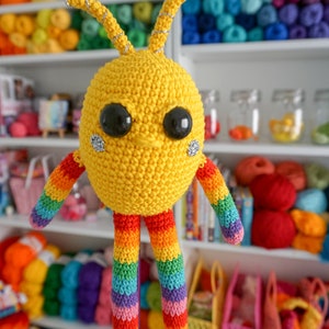 Amigurumi Pattern: Rainbow Snuggle Bugs image 6