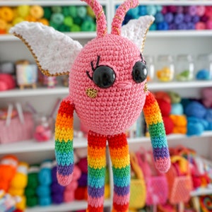 Amigurumi Pattern: Rainbow Snuggle Bugs image 5