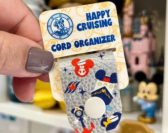 Soporte para cable extensor Fish - Organizador de cables - Regalo Pixie Dust - Idea de regalo FE - Regalo extensor Fish para cruceros Disney