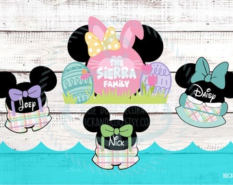 Easter Family Bundle - Disney Cruise Door Magnets