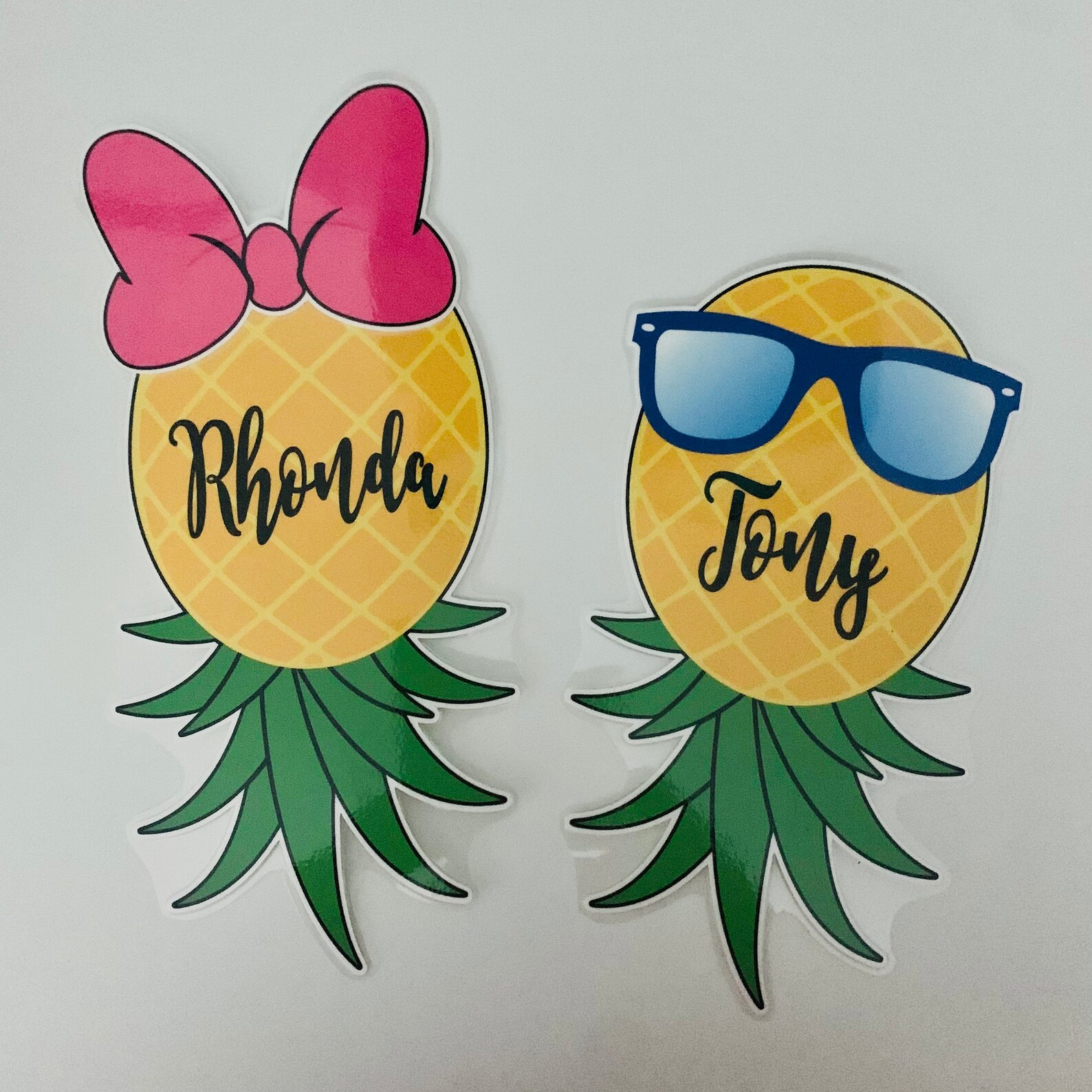 One Personalized Pineapple Cruise Door Etsy