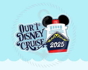 Our First Cruise 2026 Ship - Disney Cruise Door Magnet - Dream - Fantasy - Magic - Wish - Treasure - Wonder - Fish Extender