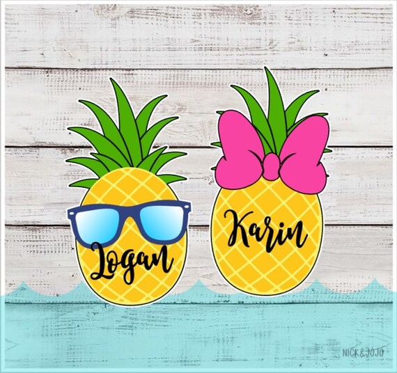 One Personalized Pineapple Cruise Door Etsy Australia