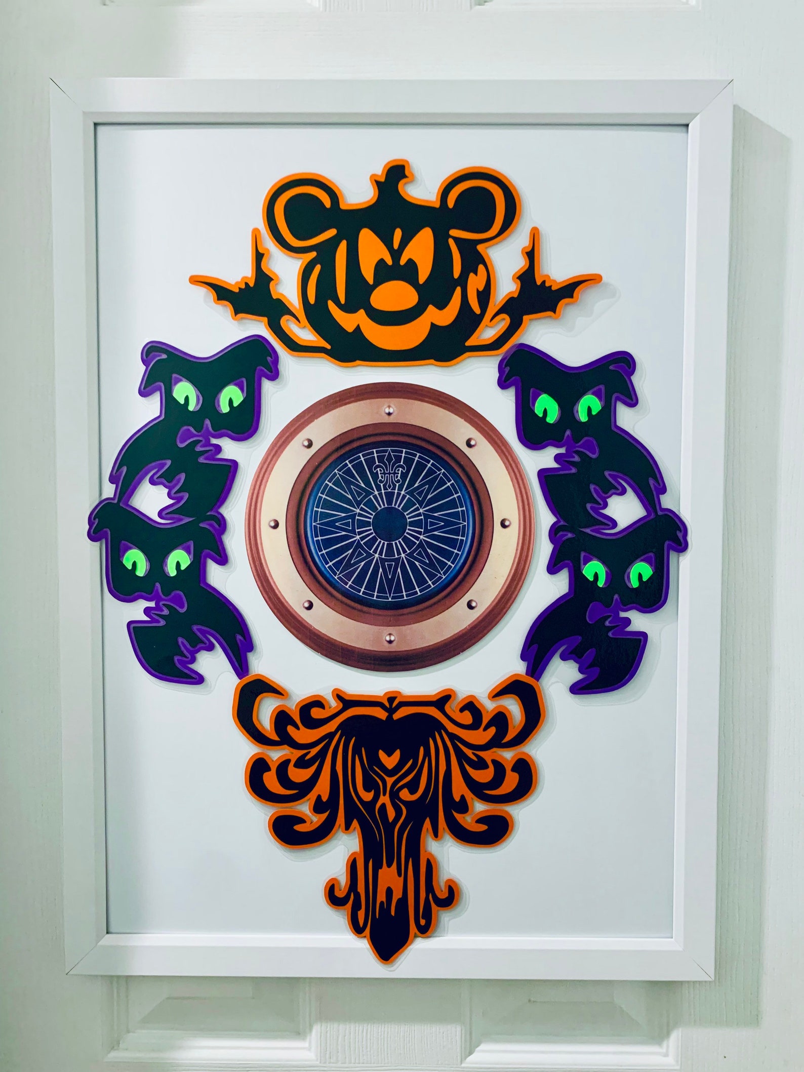 Halloween Disney Cruise Door Haunted Mansion Etsy