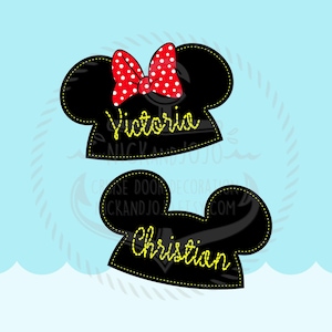 Ear Hat Cruise Magnet - One Personalized - Disney Cruise Door Magnet - Door Decoration