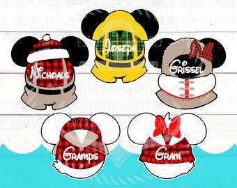 Alaska Cruise Characters - Personalized - Disney Cruise Door Magnet - Alaskan Cruise - Wonder