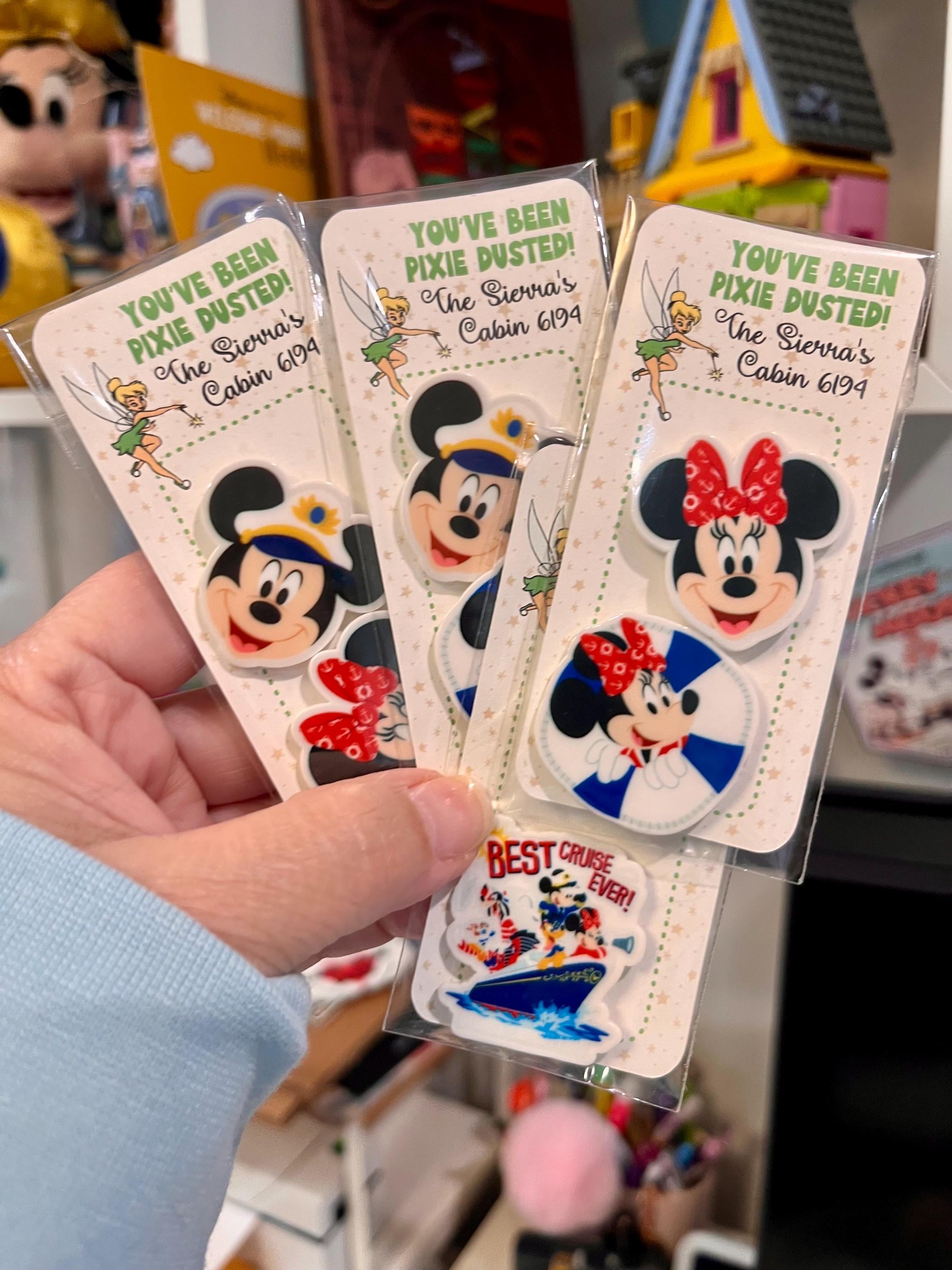Pixie Dust Fish Extender Gift - Disney Cruise - FE Gift - Mini Magnet Set - Personalized