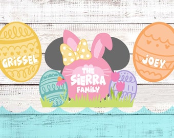 Easter Bunny Eggs Bundle - Disney Cruise Magnets