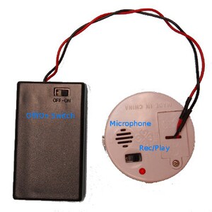 small voice recorder for stuffed animals