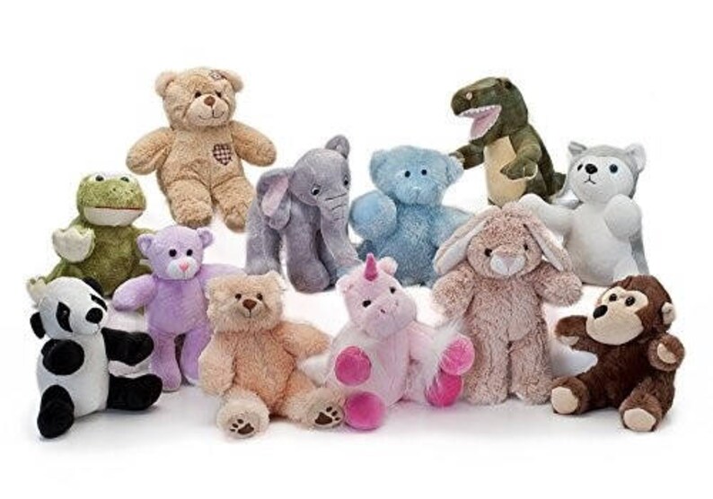 10 Recordable 8 Plush Stuffed Animals assorted | Etsy