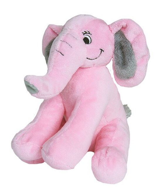 pink elephant teddy