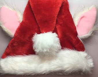 hat with cat ears etsy