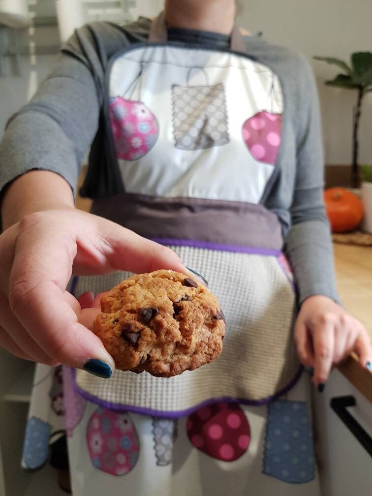 Tablier de Cuisine Femme MotifGuinguette - Coton Enduit Essuie-Mains Amovible